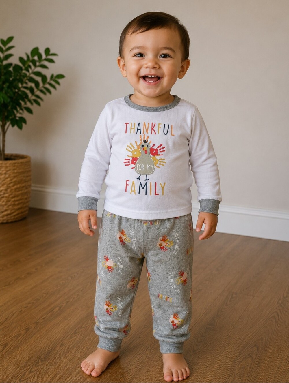 24 Months Baby Thanksgiving Pajama set